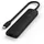 Satechi USB-C 7-in-1 Slim Multiport Adapter mit Ethernet Schwarz