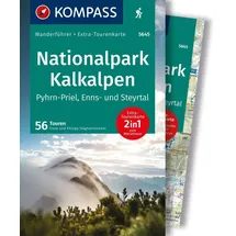 Kompass Karten GmbH KOMPASS Wanderführer Nationalpark Kalkalpen - Pyhrn-Priel, Enns- und Steyrtal, 56 Touren mit Extra-Tourenkarte