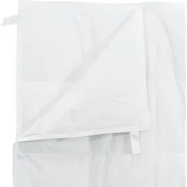 vidaXL 2-in-1 Bettdecke Weiß 155 x 200 cm Feder