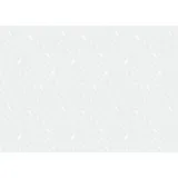 Heyda Transparentpapier 'Blätter', 50 x 70 cm, Weiß, Ideal für Grußkarten und Geschenke