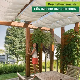 WINDHAGER Sonnensegel für Seilspanntechnik, 270 x 140 cm,