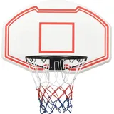 vidaXL Basketballkorb Weiß 90 x 60 x 2 cm