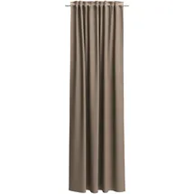 Neutex for you! Vorhang nach Maß NEUTEX FOR YOU "EVA", braun (hellbraun), B:250cm H:200cm, Obermaterial: 100% Polyester, Gardinen nach Maß, Uni-Voile mit elegantem Glanz
