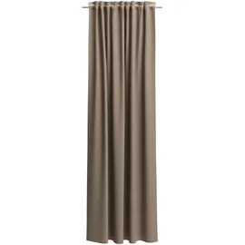 Neutex for you! Vorhang nach Maß NEUTEX FOR YOU "EVA", braun (hellbraun), B:250cm H:200cm, Obermaterial: 100% Polyester, Gardinen nach Maß, Uni-Voile mit elegantem Glanz