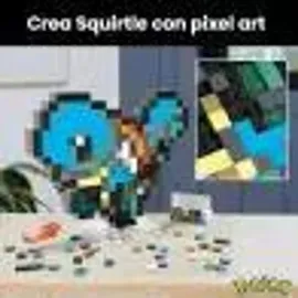 Mega Construx Pokémon Schiggy Pixel Art 23cm