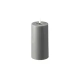 Möbel Kraft LED Kerze 17 cm grau