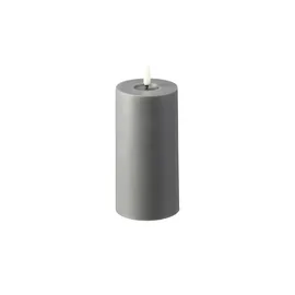 Möbel Kraft LED Kerze 17 cm grau