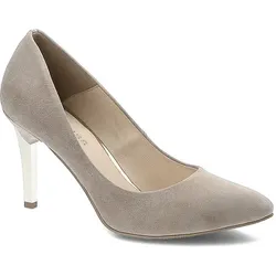 Beige Halbschuhe Damiss Elegante Damen Stiletto Schuhe, 37