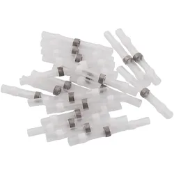 Lötverbinder McPower, Ø1,7mm - weiße Markierung, 0,25-0,34mm2 Kabel, 20er-Pack