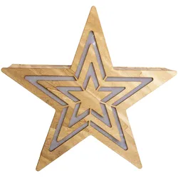 Näve LED-Weihnachtsdeko "Stern" H: 33 cm