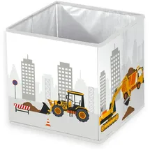 Herding Aufbewahrungsbox Baustelle 30 x 30 x 30 cm 1-tlg. mehrfarbig