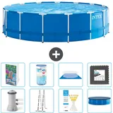 Frame Pool Rund - 457x122 Cm - 9-teilig  S563