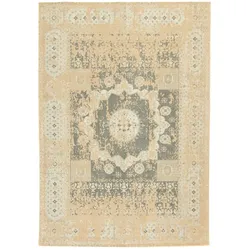 Morgenland Vintage Teppich - Lagune - gold - 300 x 200 cm - rechteckig