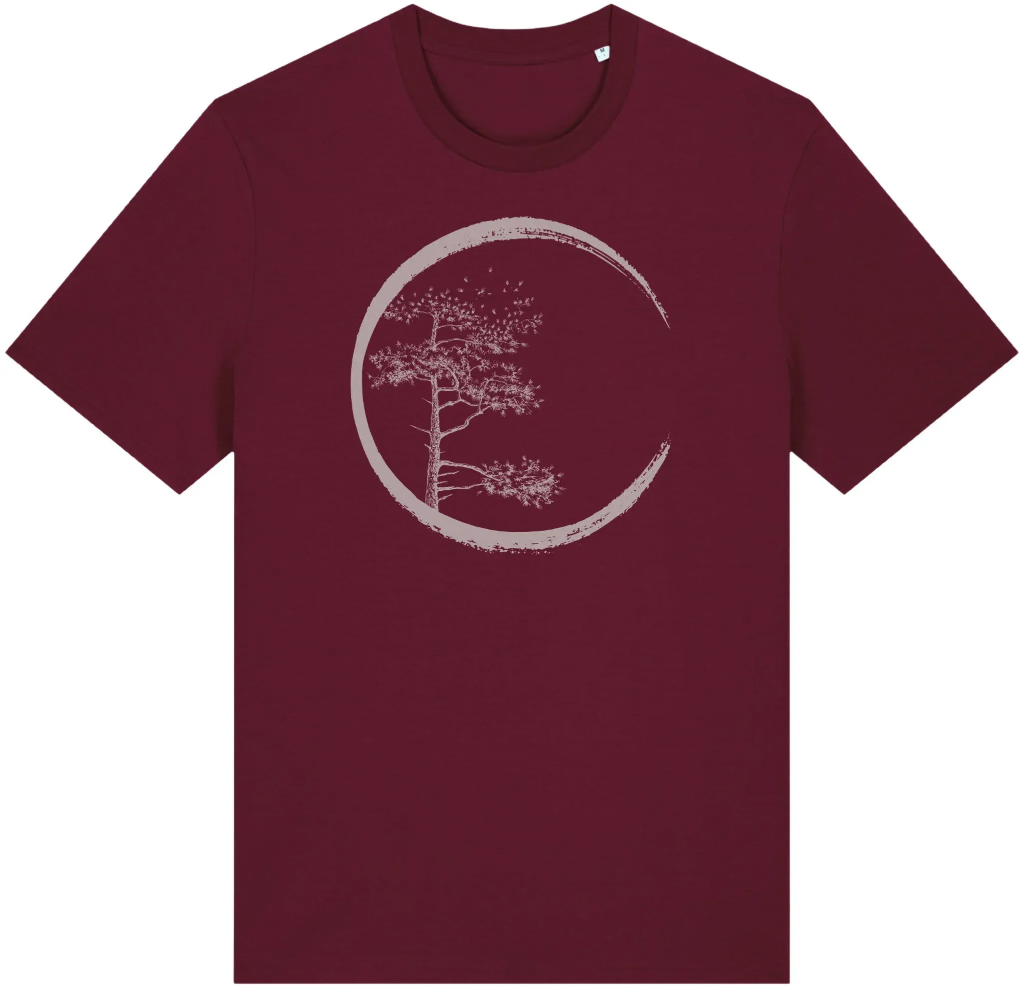 Life-Tree T-Shirt Circle, burgundy, S