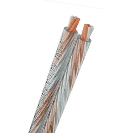 Oehlbach Rattle Snake 6 SP-60 Lautsprecherkabel, 4m Transparent