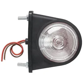 PRO PLUS Umrissleuchte 67 x 78 mm Rot/Weiß flach