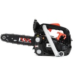 NAX POWER PRODUCTS Benzin Kettensäge 100C, 25.4 cm3 2-Takt Motorkettensäge, 0.75 kW Benzinkettensäge, Motorsäge Führungsschiene 10"-25cm, Anti-Rückschlag-System, Briggs & Stratton Motor