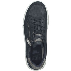 MUSTANG Herren Sneaker, Navy, 43 EU, Farbe:Blau
