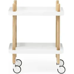 Block Tischchen weiß