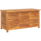 vidaXL Gartenbox 113 x 50 x 56 cm Massivholz braun