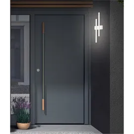 Telefunken LED Außenleuchte Wandlampe Weiß IP44 2 x 4W 780lm Neutralweiß 4000K - Weiß