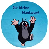 Teppich kleine Maulwurf Kinderzimmer Kinderteppich Spielteppich Rund Antirutsch