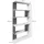 Vicco Raumteiler 80 x 23,6 x 162,6 cm Anthrazit