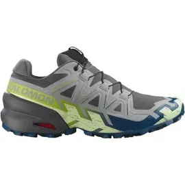 Salomon Speedcross 6 Herren Castlerock/Lime Cream/Poseidon 44 2/3