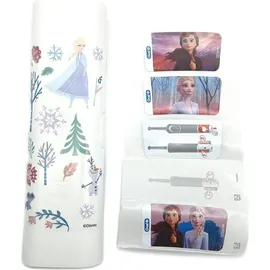 Oral-B Pro Kids Frozen Elektrische Zahnbürste mit Reiseetui