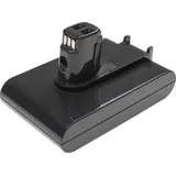 EXTENSILO Akku kompatibel mit Dyson DC30, DC30 White, DC35 Staubsauger (2500mAh, 14,8V, Li-Ion, dunkelgrau)