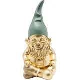 Kare Design Deko Figur Zwerg Sitting, Gold