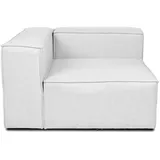 Home Deluxe Modulares Sofa VERONA -versch. Ausführungen - Linkes Ecksofa - hellgrau