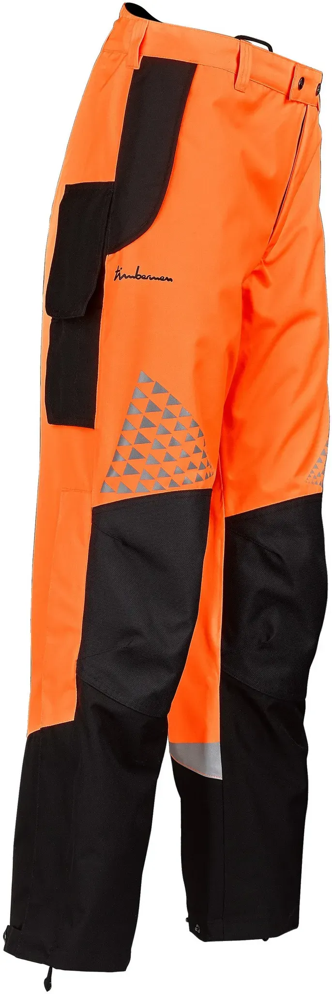 Timbermen Regenhose ProTech, schwarz-orange, XXL
