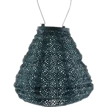 lumiz Lampion Solarlampe Ø 20 cm Tyvek wetterfest grün