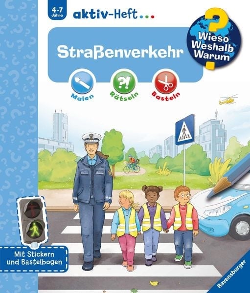 Preisvergleich Produktbild Wieso Weshalb Warum aktiv-Heft: Straßenverkehr