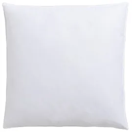 RIBECO KopfKissen Leon 80 x 80 cm Weiß