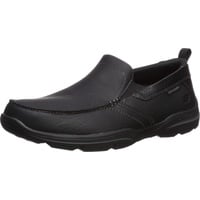 Skechers Herren Harper-Forde Slipper, Schwarz, 44 EU X-Weit - 44 EU X-Weit