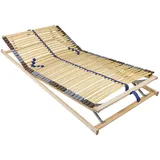 Sembella Lattenrost, Holz, Birke, Buche,Birke, Buche, Schichtholz, 7-Zonen, 100x200 cm, Federleisten mit Triokappen, Mittelgurt, individuelle Liegehärteeinstellung, verstellbar, alternative Größen erhältlich, Schlafzimmer, Lattenroste, Lattenrost verstellbar