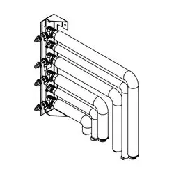 Viessmann Montagehilfe Aufputz nach links ZK06062