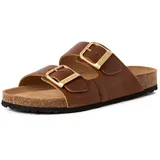 TAMARIS Tamaris - Pantoletten - Braun Pantolette braun 39 EU