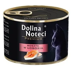Dolina Noteci Premium Nasses Katzenfutter reich an Lachs 185g (Rabatt für Stammkunden 3%)