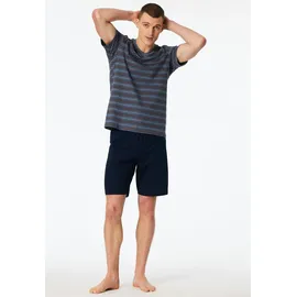 SCHIESSER Shorty Casual Nightwear Blau 48