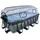 EXIT TOYS Stone Pool 400 x 200 x 122 cm inkl. Sandfilterpumpe + Abdeckung
