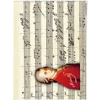 Fridolin 18856 Brillenputztuch Mozart, Mikrofaser, 18 x 12.5 cm