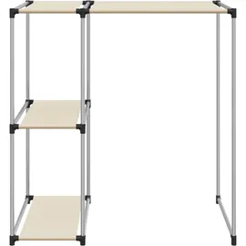 vidaXL Waschmaschinenregal Schwarz 87x55x90,5 cm Eisen