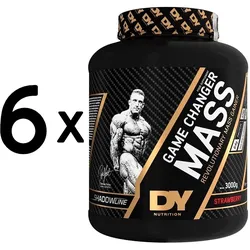 DY Nutrition Game Changer Mass Mass Gainer Pulver Strawberry