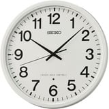 Seiko Wanduhr Kunststoff weiß