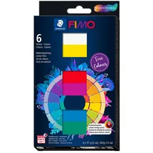 Staedtler FIMO professional Modelliermasse True Colours 6 Blöcke à 57 g