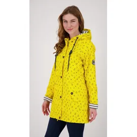 ankerglut Regenjacke "Friesennerz ANKERGLUTZAUBER", Damen, Gr. 36 (S), gelb, Obermaterial: 100% Polyurethan; Futter: 100% Polyester, figurumspielend, gerader Abschluss mit Druckknopf, Jacken Regenjacke, auch in Großen Größen erhältlich