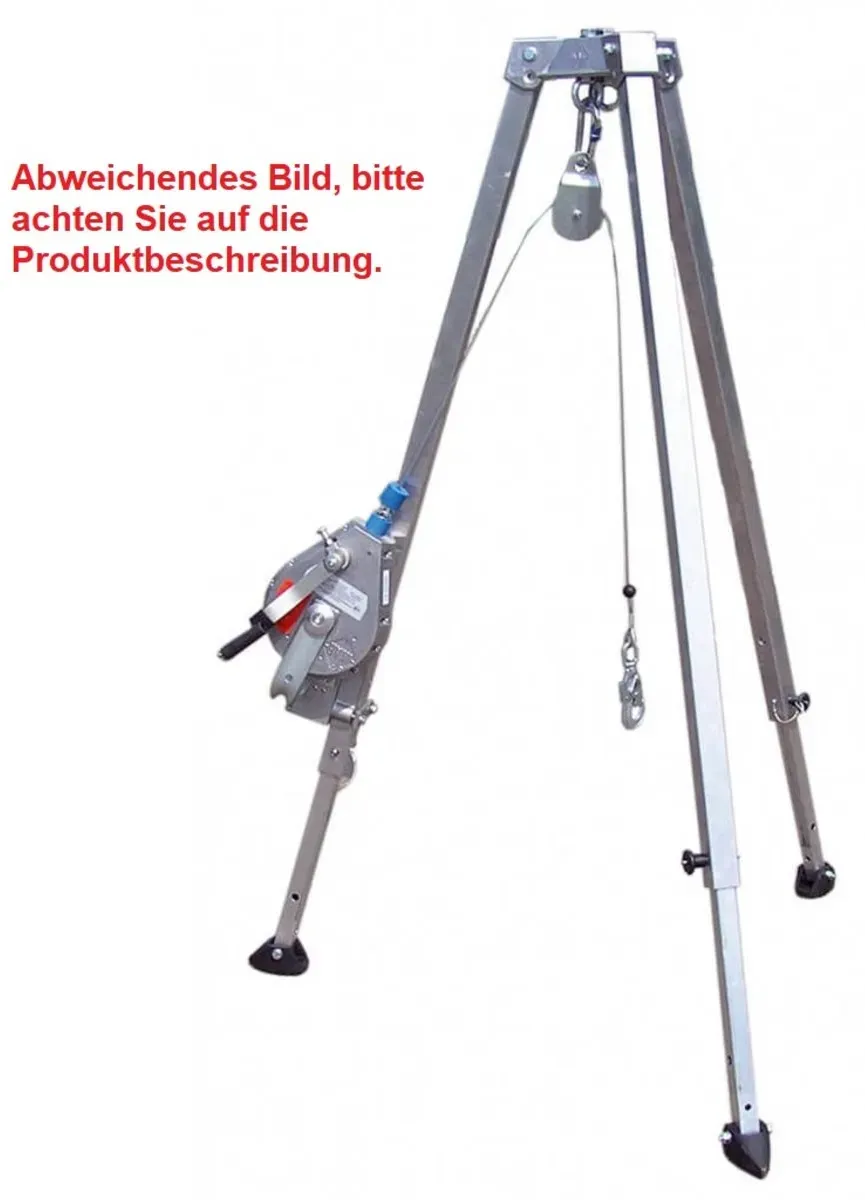 Hailo Professional Aluminium Dreibaum Typ DB-A2  Nur der Dreibaum ohne Zubehörteile